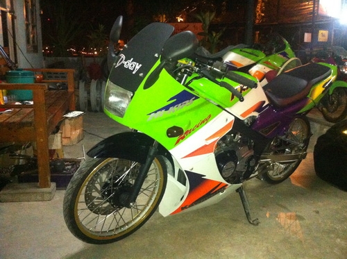 ขาย KRR 150 สภาพพร้อมใช้คับ เสื้อทอง