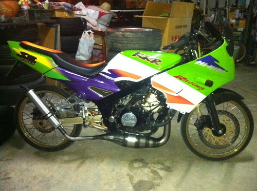 ขาย KRR 150 สภาพพร้อมใช้คับ เสื้อทอง