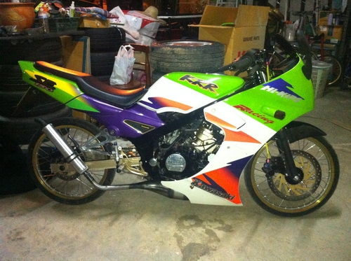 ขาย KRR 150 สภาพพร้อมใช้คับ เสื้อทอง