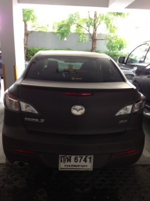 ขายมาสด้า3 ตัวท๊อป ปี20011 เกียร์ออโต้ หลังซันรูบ ลงเล่มสีน้ำเงินแต่ติดเคฟล่าสีน้ำตาลทั้งคัน