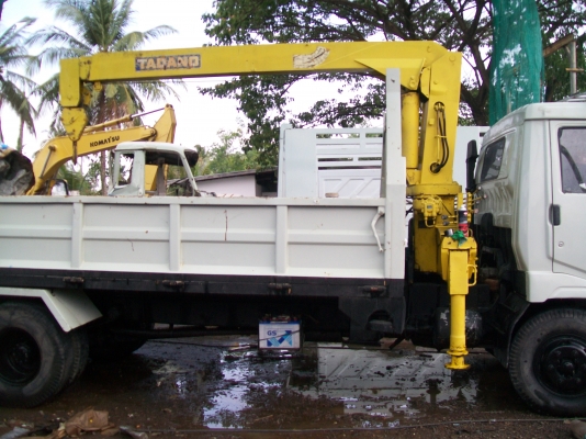 ขายถูกถูก 6 ล้อ ติดเครน HINO FC2W 120 แรงม้า รถห้างแท้ คันนี้สวยจัด  รถพร้อมใช้ เอกสารพร้อมโอน โทร 081-1841924