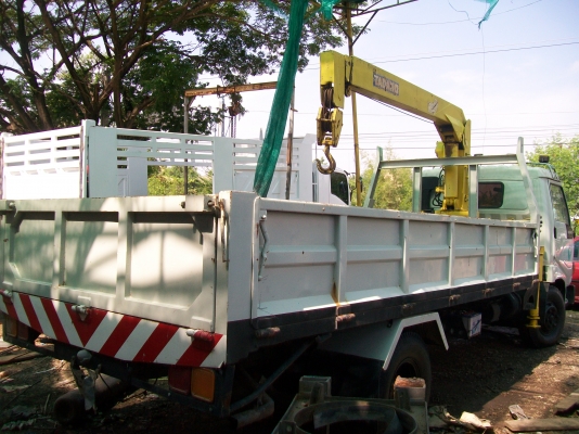 ขายถูกถูก 6 ล้อ ติดเครน HINO FC2W 120 แรงม้า รถห้างแท้ คันนี้สวยจัด  รถพร้อมใช้ เอกสารพร้อมโอน โทร 081-1841924