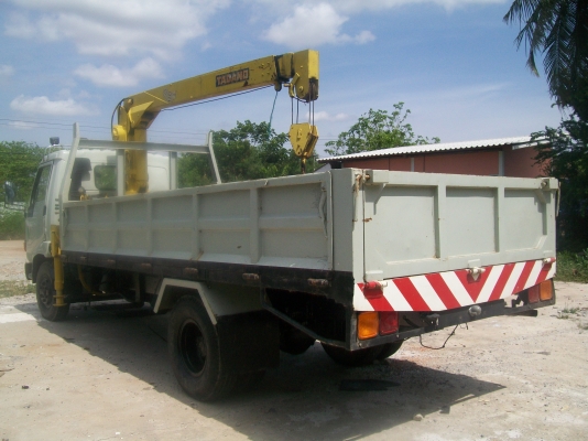 ขายถูกถูก 6 ล้อ ติดเครน HINO FC2W 120 แรงม้า รถห้างแท้ คันนี้สวยจัด  รถพร้อมใช้ เอกสารพร้อมโอน โทร 081-1841924