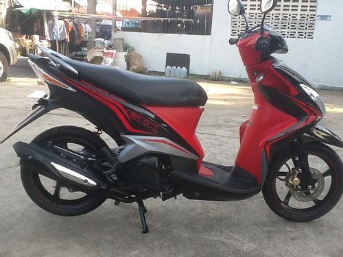 MIO125GTXตัวท็อปล้อแม็กแท้ศูนย์รถปี2011วิ่ง3XXXโลสวยกริ้บๆ