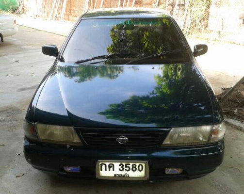 ด่วน..SUNNYปี97เครื่องหัวฉีดเกียร์Autoกระจกไฟฟ้าแอร์หนาวเบาะกำมะหยี่แม็ก14"(พร้อมขับส่ง)