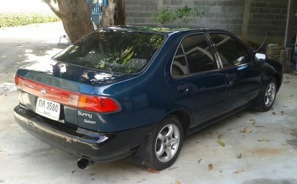 ด่วน..SUNNYปี97เครื่องหัวฉีดเกียร์Autoกระจกไฟฟ้าแอร์หนาวเบาะกำมะหยี่แม็ก14"(พร้อมขับส่ง)