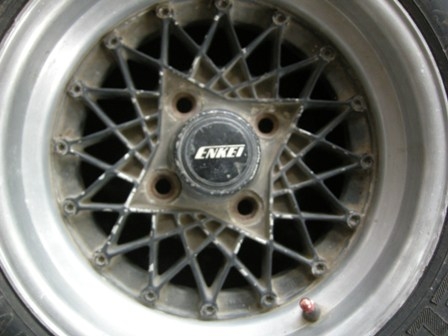 ขายล้อ ENKEI 13" รู110 มีแค่ 2  วง 3500