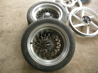 ขายล้อ ENKEI 13" รู110 มีแค่ 2  วง 3500