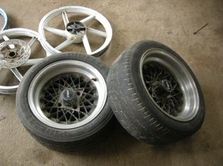 ขายล้อ ENKEI 13" รู110 มีแค่ 2  วง 3500