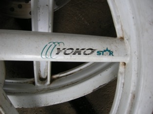 ล้อแม๊กเวฟ1คู้ YOKO พร้อมจานดิส17" 1500 ล้อแม๊กเวฟ1คู้ YOKO พร้อมจานดิส17" 1500