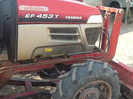 ยันร์ม่า EF453T 4 WD 2 เพลา พร้อมใบมีดหน้า ทำงาน 911 ชั่วโมงเดิมๆยังไม่ได้ล้าง