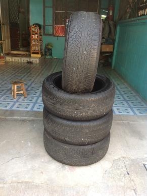 yokohama 235 55R18 parada spec-x ปี11 yokohama 235 55R18 parada spec-x ปี11