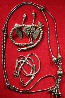 สร้อยเงินแท้เกรดดี3เส้น