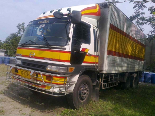 (มี2คัน)10ล้อตู้เปียกHINO FL1J เครื่อง220และ260แรง รถออกห้างแท้