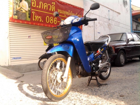 ขออนุญาติขาย HONDA WAVE125 U-Box สีน้ำเงินดำ