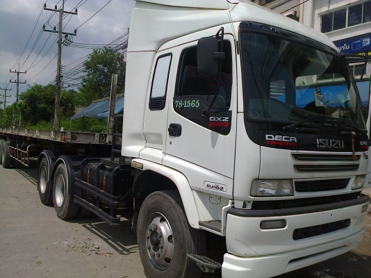 หัวลากISUZU320แรงปี*50และหาง3คานPANUSปี*48