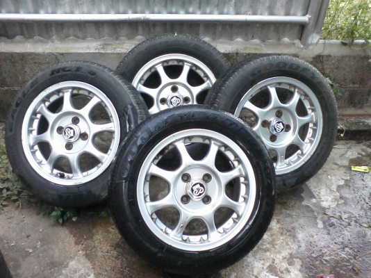 ขายล้อแม็ก ขอบ 14  ราคาถูก 4 รู 100