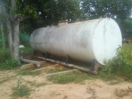 ขายถังน้ำมัน 10000 ลิตร พร้อมหัวจ่าย TATSUNO  พร้อมใช้งาน