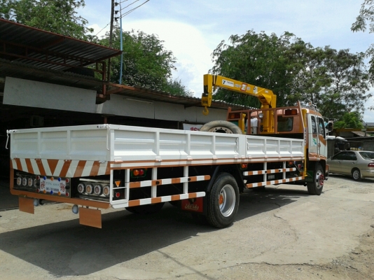 ขาย6ล้อติดเครน3ตัน(เสาสูง)tadano