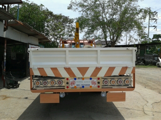 ขาย6ล้อติดเครน3ตัน(เสาสูง)tadano