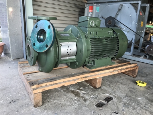 ขายชุดปั๊มน้ำหอยโข่ง DAB pumps made in Italy ขนาดมอเตอร์ 25HP. 380V 2900rpm. ขนาดเข้า 3นิ้ว ออก 2.5นิ้ว ใบพัดเหล็กหล่อ รุ่นแรงดันสูงส่งไกล ได้น้ำดี ของใหม่วางลัง ไม่เคยใช้งาน