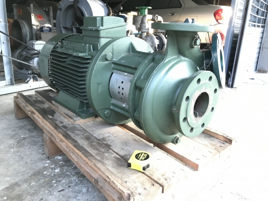 ขายชุดปั๊มน้ำหอยโข่ง DAB pumps made in Italy ขนาดมอเตอร์ 25HP. 380V 2900rpm. ขนาดเข้า 3นิ้ว ออก 2.5นิ้ว ใบพัดเหล็กหล่อ รุ่นแรงดันสูงส่งไกล ได้น้ำดี ของใหม่วางลัง ไม่เคยใช้งาน ขายชุดปั๊มน้ำหอยโข่ง DAB pumps made in Italy ขนาดมอเตอร์ 25HP. 380V 2900rpm. ขนาดเข้า 3นิ้ว ออก 2.5นิ้ว ใบพัดเหล็กหล่อ รุ่นแรงดันสูงส่งไกล ได้น้ำดี ของใหม่วางลัง ไม่เคยใช้งาน
