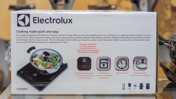 Electrolux เตาแม่เหล็กไฟฟ้า รุ่น ETD29KC ของใหม่
