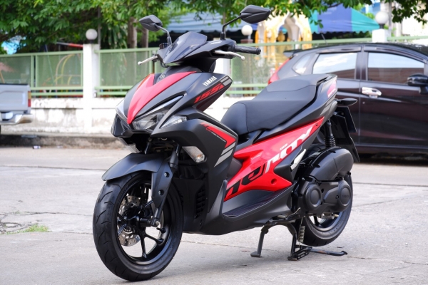 Aerox 2018 วิ่ง4000โล รถซื้อสดมือเดียว เล่มชุดโอนครบ