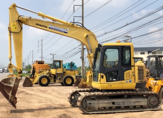 ขายรถขุด KOMATSU PC128US-8 ปี 2008 นำเข้าเองจากญี่ปุ่น สภาพสวยพร้อมใช้ มีVDOการทำงานครับ