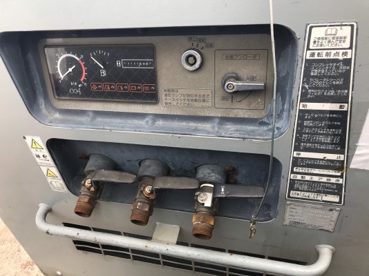 ปั้มลม AIRMAN : PDS175S ปี2005 4095ชม. นำเข้าตรงยกชุดจากญี่ปุ่นครับ