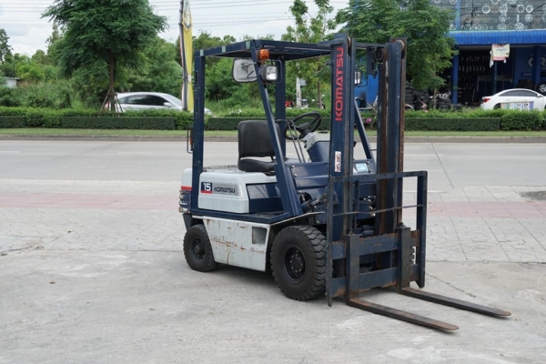 Komutsu FD15-15 เกียร์ออโต้ เครื่องดีเซล ยก1.5ตัน เสาสูง3เมตร