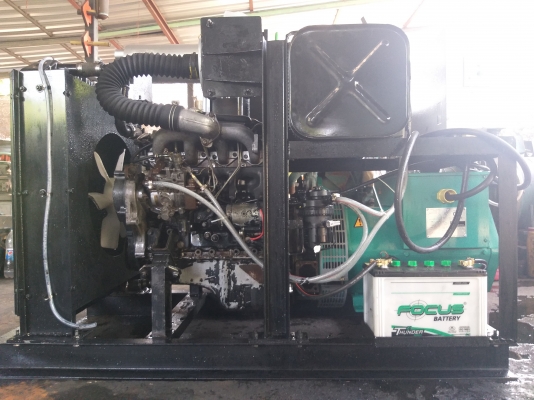 ขายเครื่องปั่นไฟ 37 kva ประกอบใหม่ ไฟ 220/380 สนใจโทร 098-5922944