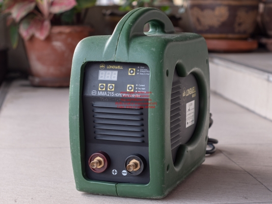 เครื่องเชื่อมไฟฟ้า LONGWELL MMA 215 HDPE Microcontroller ระบบอินเวอร์เตอร์