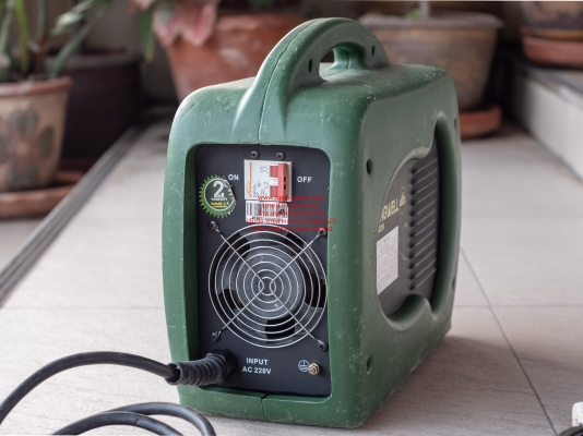 เครื่องเชื่อมไฟฟ้า LONGWELL MMA 215 HDPE Microcontroller ระบบอินเวอร์เตอร์