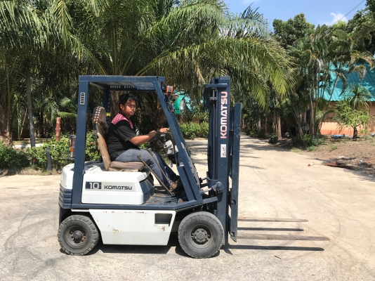 ขายFORKLIFT KOMATSU FG10-15(1.ตัน) สวยเดิมจากญี่ปุ่น ยังไม่เคยใช้ในไทย 99,000เท่านั้น!!