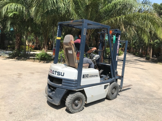 ขายFORKLIFT KOMATSU FG10-15(1.ตัน) สวยเดิมจากญี่ปุ่น ยังไม่เคยใช้ในไทย 99,000เท่านั้น!!