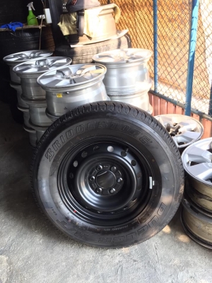 ขายล้ออ่ะไหล่ ยางบริสโตน265/65/17ปี2119 ล้อไม่เคยใช้งาน โทร0879050181.ส่งได้ทั่วไทย