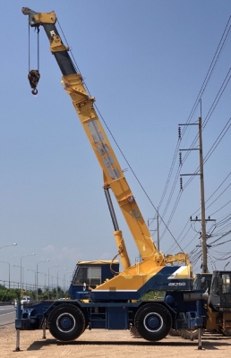 ขายรถเครน KOBELCO RK250 (ขนาด 25 ตัน) นำเข้าเองจากญี่ปุ่น สภาพสวยพร้อมใช้งาน มีVDOการทำงานครับ