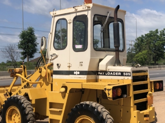 ขายรถตักล้อยาง KOMATSU 505 (เทียบเท่า WA70) (1,XXX ชั่วโมง) นำเข้าเองจากญี่ปุ่น สภาพสวยพร้อม  มีVDOการทำงานครับ