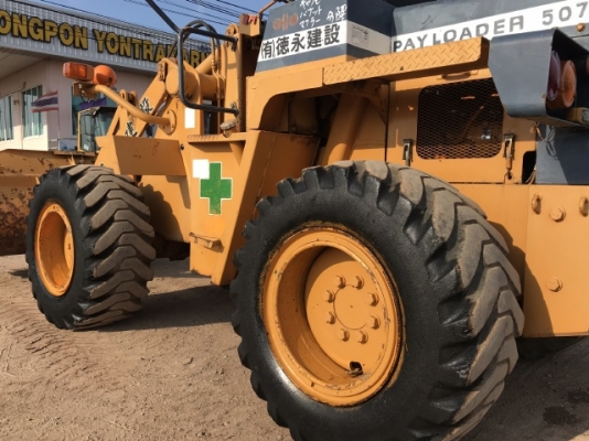 ขายรถตักล้อยาง KOMATSU 507 (3,XXX ชั่วโมง) นำเข้าเองจากญี่ปุ่น สภาพสวยพร้อมใช้ มีVDOการทำงานครับ