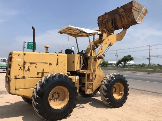 ขายรถตักล้อยาง KOMATSU 515 นำเข้าเองจากญี่ปุ่น สภาพสวยพร้อมใช้ มีVDOการทำงานครับ