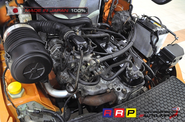 ขายรถโฟล์คลิฟท์มือสอง TOYOTA รุ่น 7FG25-11965 นำเข้าจากประเทศญี่ปุ่น 100\% ไม่เคยใช้งานในไทย