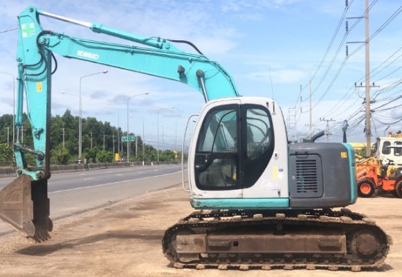 ขายรถขุด KOBELCO SK135SR ลายหัวกระแทก นำเข้าเองจากญี่ปุ่น สภาพสวยพร้อมใช้ มีVDOการทำงานครับ