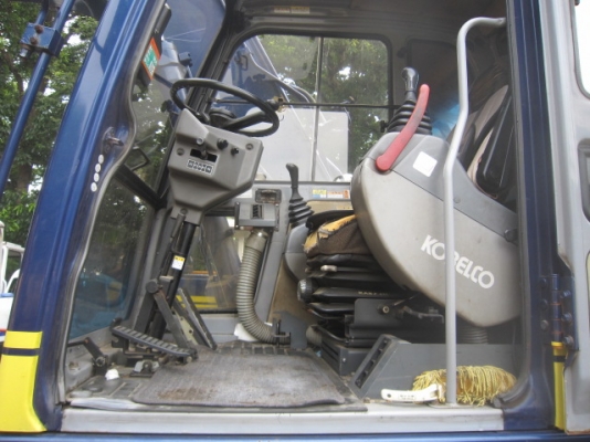 Kobelco SK100W-2 ปี2001 มีลายหัวเจาะ รถขุดล้อยางญี่ปุ่น โทร. 080-6565422 (หนิง)