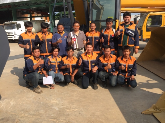 รับฝึกอบรมพนักงานขับและซ่อมดูแลเครื่องจักร