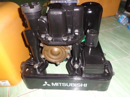 ขายปั๊มน้ำอัตโนมัติ 300w. MITSUBISHI autopump แรงดันคงที่ EP-305Q3