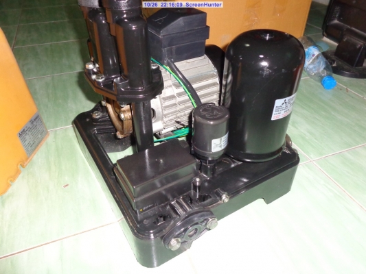 ขายปั๊มน้ำอัตโนมัติ 300w. MITSUBISHI autopump แรงดันคงที่ EP-305Q3
