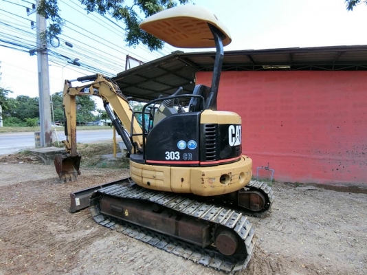 ขายรถขุดแบคโฮเก่านอกสวยเดิมๆ ยี่ห้อ CAT 303CR ขนาดPc30 รถเก่านอกแท้100\% (คอลโทนสั้น ปั๊มนิ้ว #อามยาวพิเศษ มีลายหัวแย็ก แทรคเหล็กใหม่มือ1) เครื่องแน่น ระบบไว รถพร้อมใช้งาน เอกสารใบอินวอยครบ         ????ราคา 410,000 ต่อรองได้???? ☎ สนใจติดต่อ 096-3268553 (ส