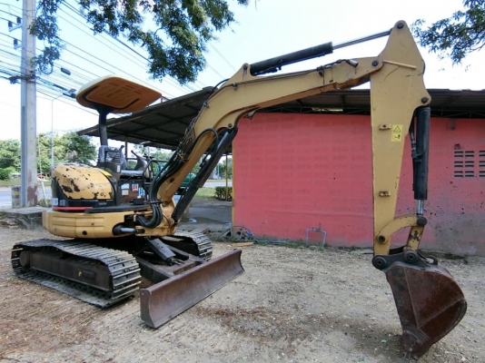 ขายรถขุดแบคโฮเก่านอกสวยเดิมๆ ยี่ห้อ CAT 303CR ขนาดPc30 รถเก่านอกแท้100\% (คอลโทนสั้น ปั๊มนิ้ว #อามยาวพิเศษ มีลายหัวแย็ก แทรคเหล็กใหม่มือ1) เครื่องแน่น ระบบไว รถพร้อมใช้งาน เอกสารใบอินวอยครบ         ????ราคา 410,000 ต่อรองได้???? ☎ สนใจติดต่อ 096-3268553 (ส