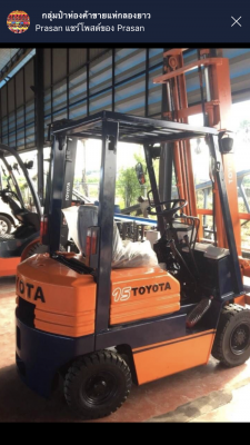 ขาย โฟรคลิฟท์ โตโยต้า รุ่น 5   เครื่อง  เบนซิล หนัก  1.5  ตัน